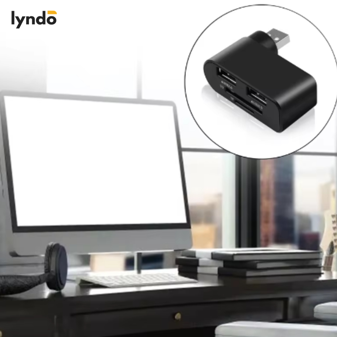 MULTIHUB | VEELZIJDIGE USB CONNECTIVITEIT IN ÉÉN ADAPTER