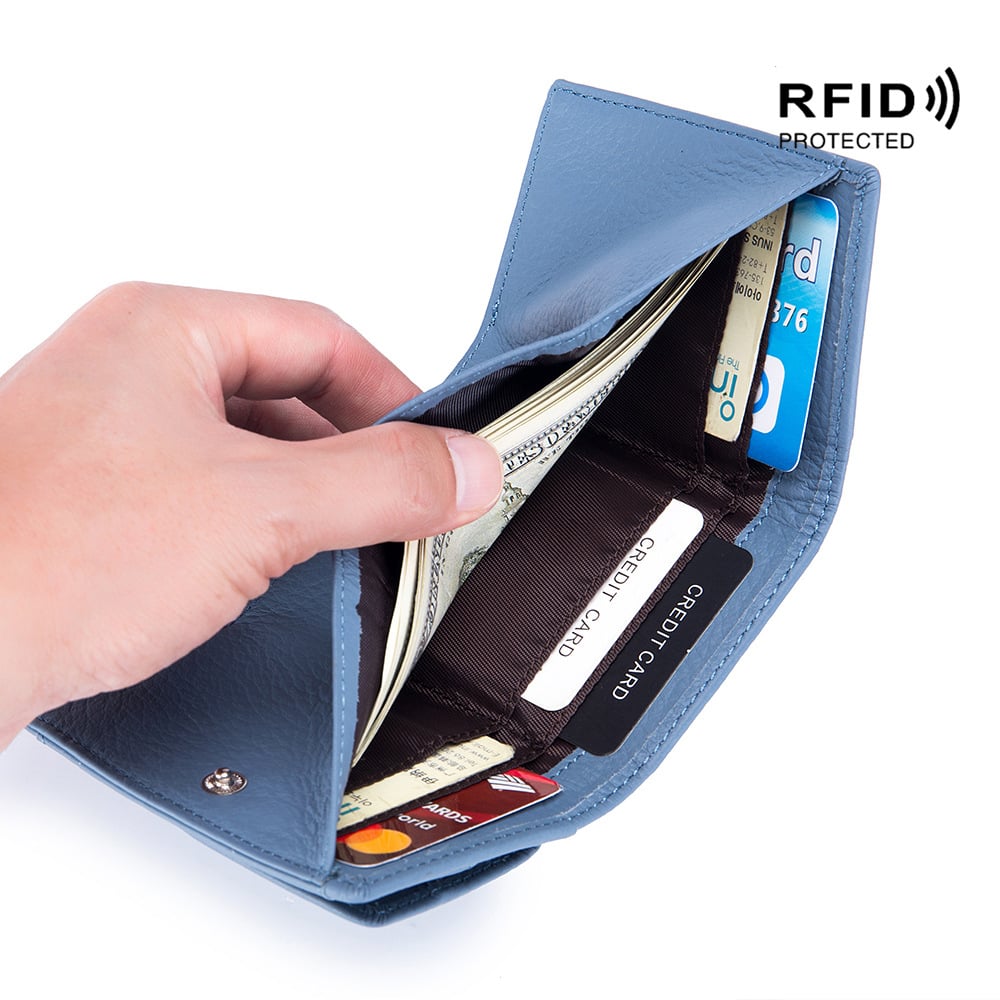 Icone™ MiniWallet - Unisex Anti-Credit Card Fraud Folding Wallet