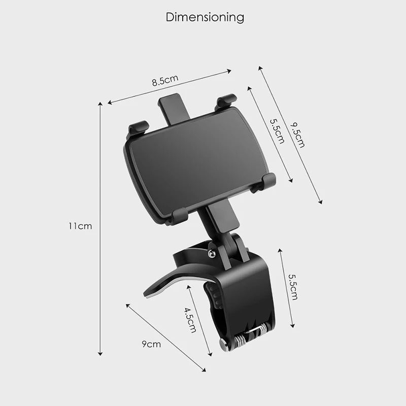 DriveDock - Multifunctionele mobiele telefoonhouder