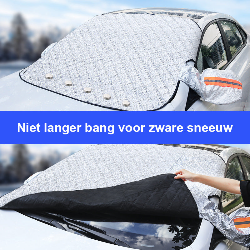Magnetische auto-sneeuwhoes