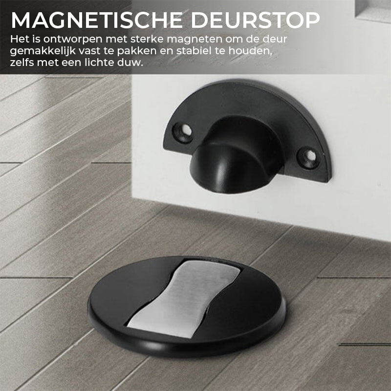 Onzichtbare magnetische deurstopper 1+1 GRATIS