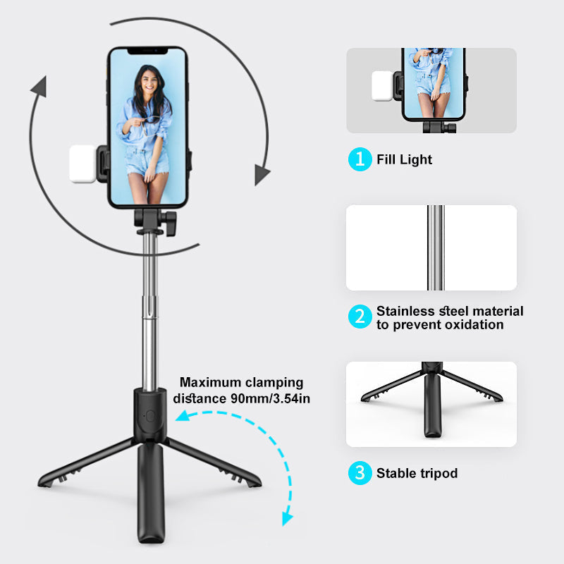 6 in 1 Bluetooth-Tripodstick