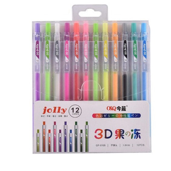 3D-gelpen (12 st)