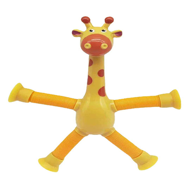 Telescopische zuignap giraffe speelgoed