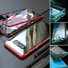 Afbeelding laden in Galerijviewer, Magnetisch transparant telefoonhoesje voor Samsung